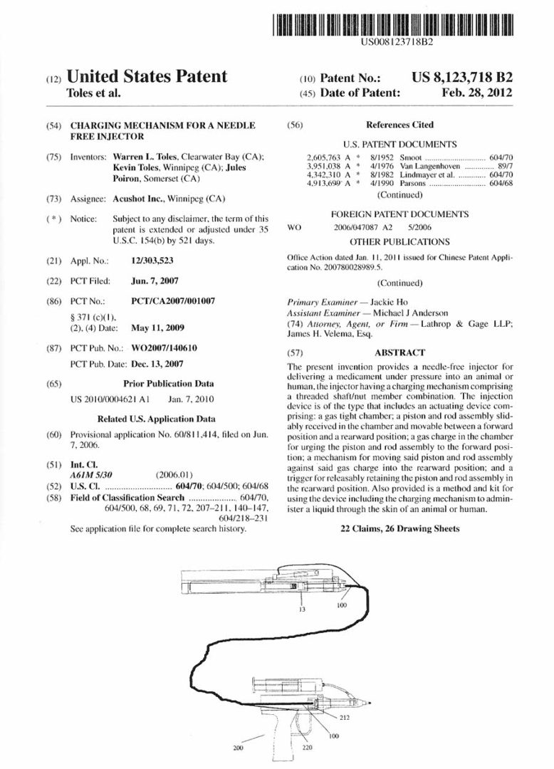 United States Patents